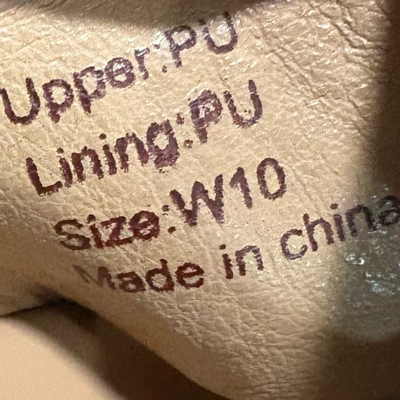 San Fransisco 49ers Tan Slide Sandals with Logo Bow size 10 - Picture 5 of 5